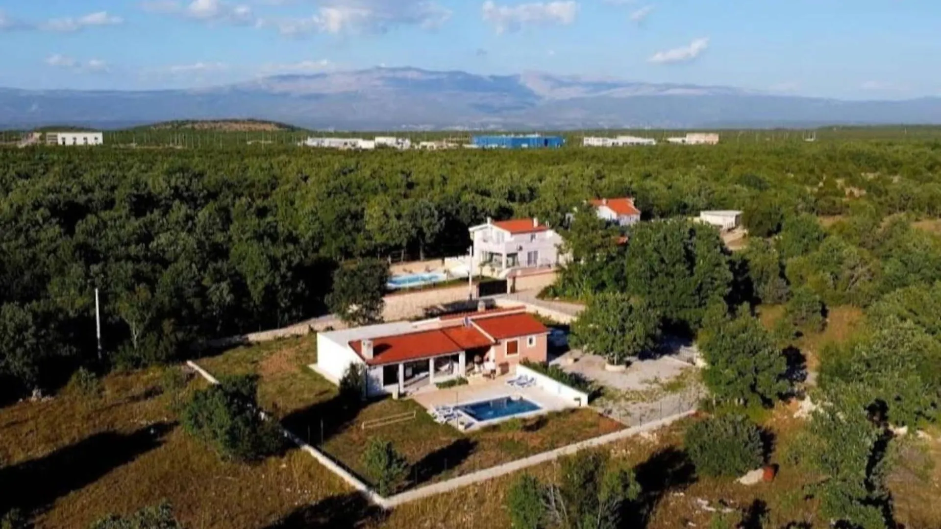 Hillside Villa In Trogir With Pool, Terrace, And Stunning City View