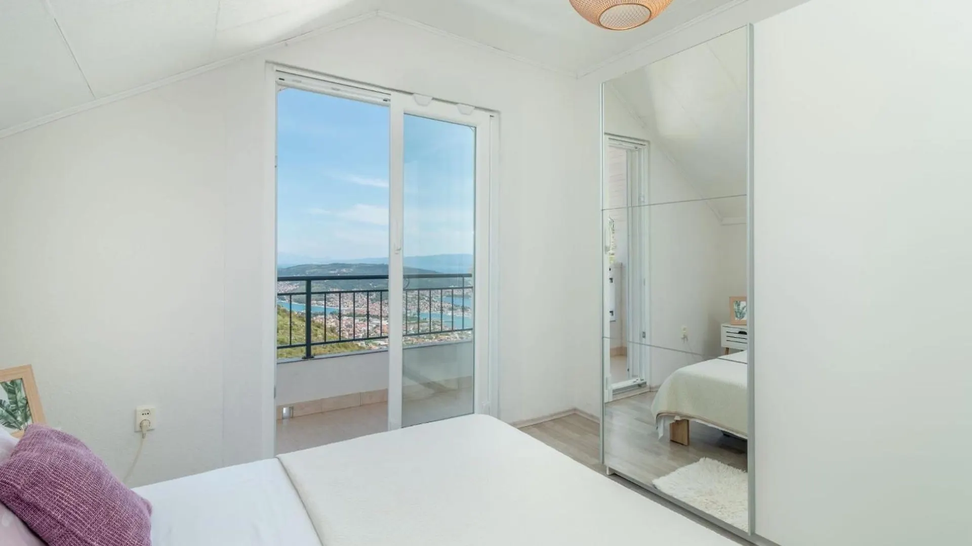 Hillside Villa In Trogir With Pool, Terrace, And Stunning City View