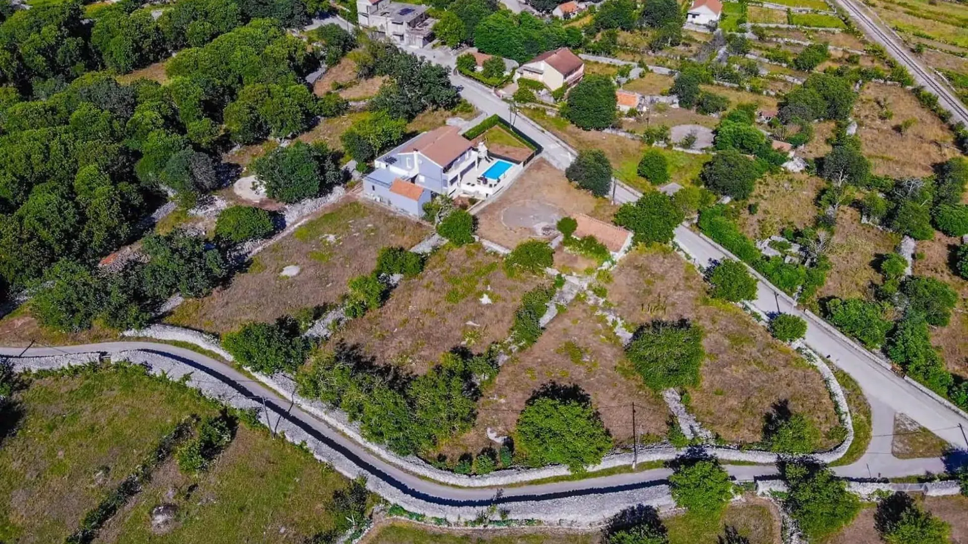 Hillside Villa In Trogir With Pool, Terrace, And Stunning City View