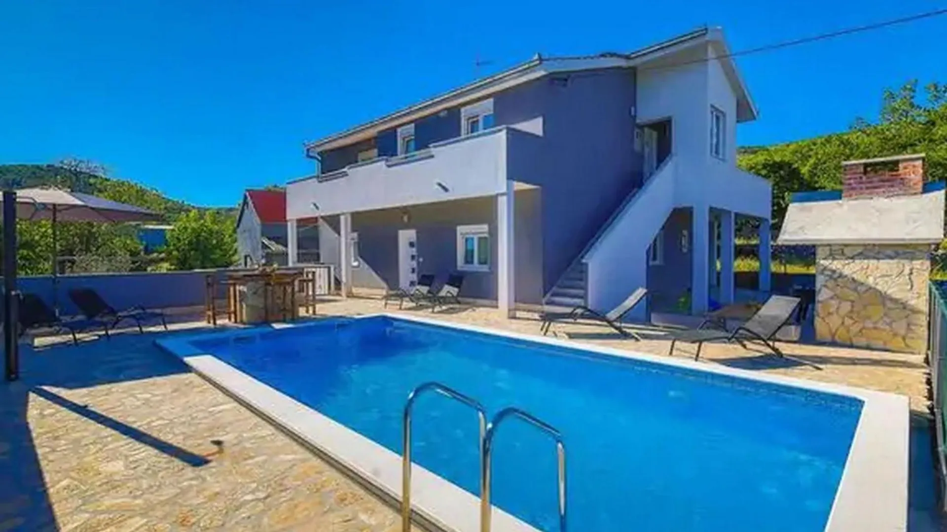 Hillside Villa In Trogir With Pool, Terrace, And Stunning City View Croatia